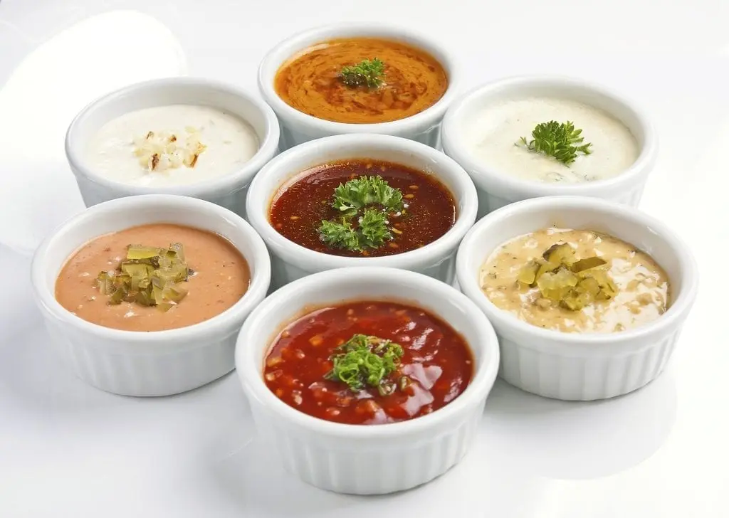 Cremas, salsas y ajíes